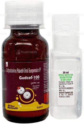 Gudcef 100 Dry Syrup 30Ml